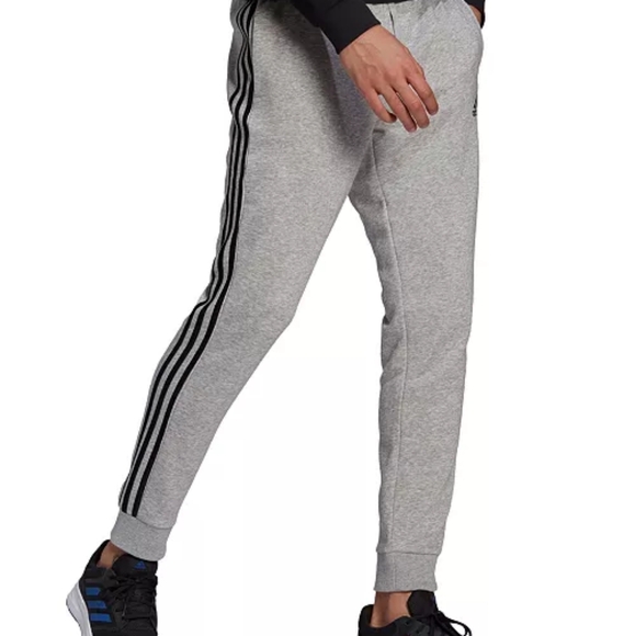 Grey Adidas original fleece jogger (used) - Picture 4 of 6